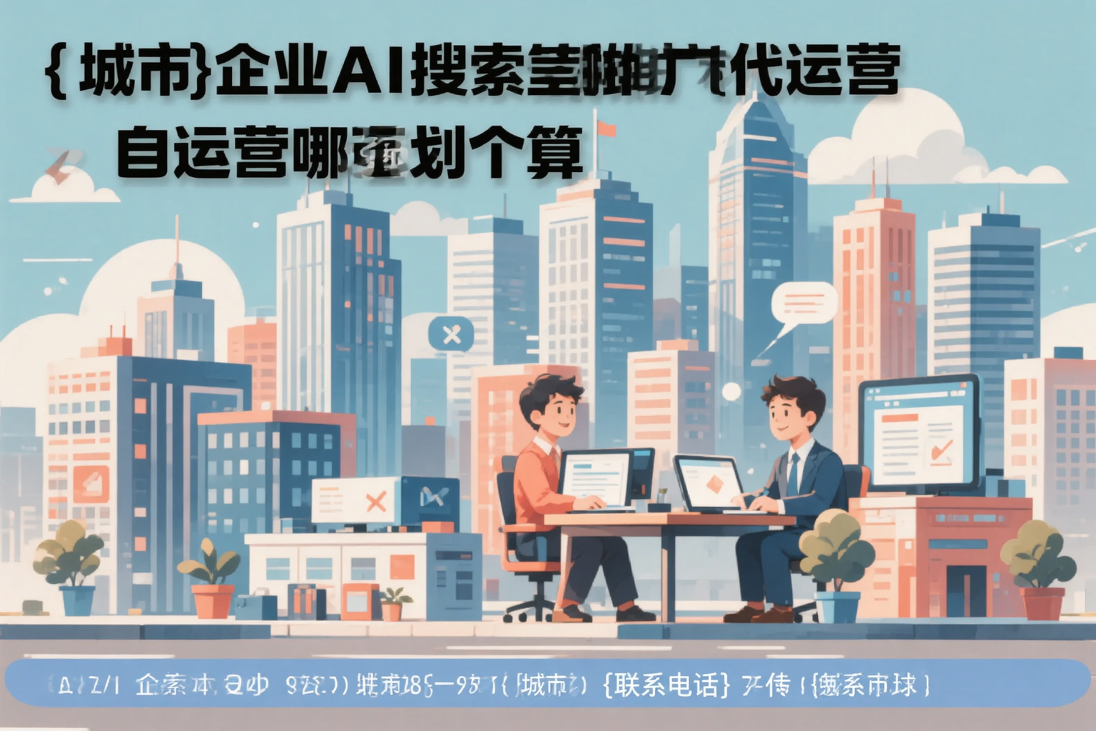 赣州企业AI搜索推广代运营和自运营哪个更划算