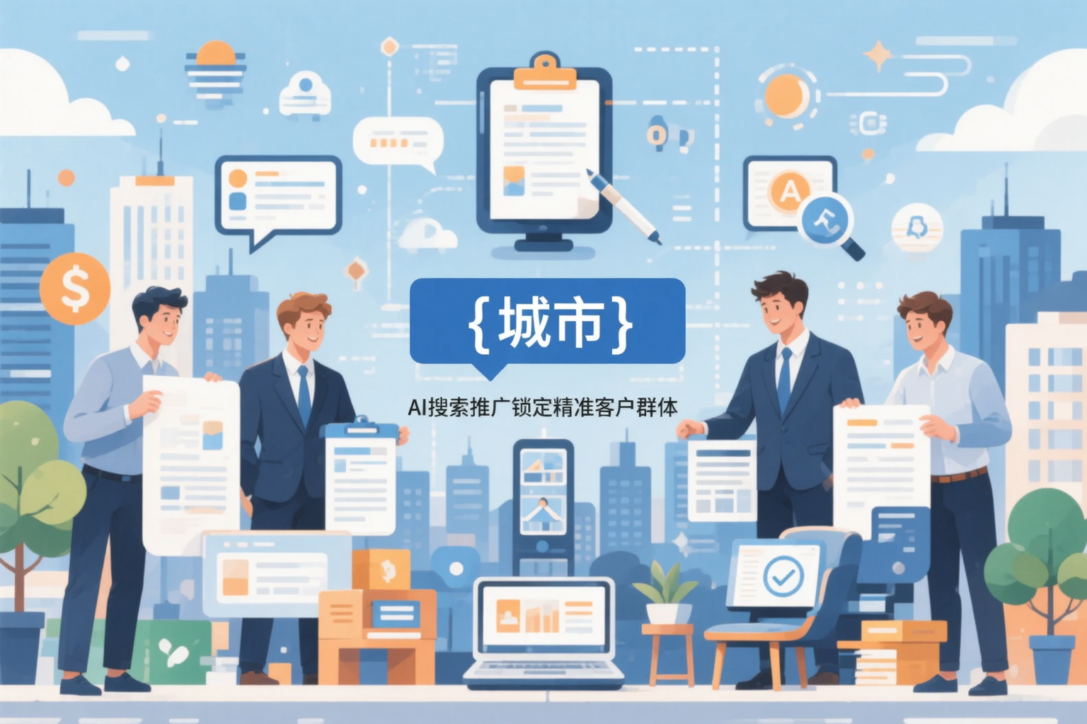 赣州公司如何用AI搜索推广锁定精准客户群体