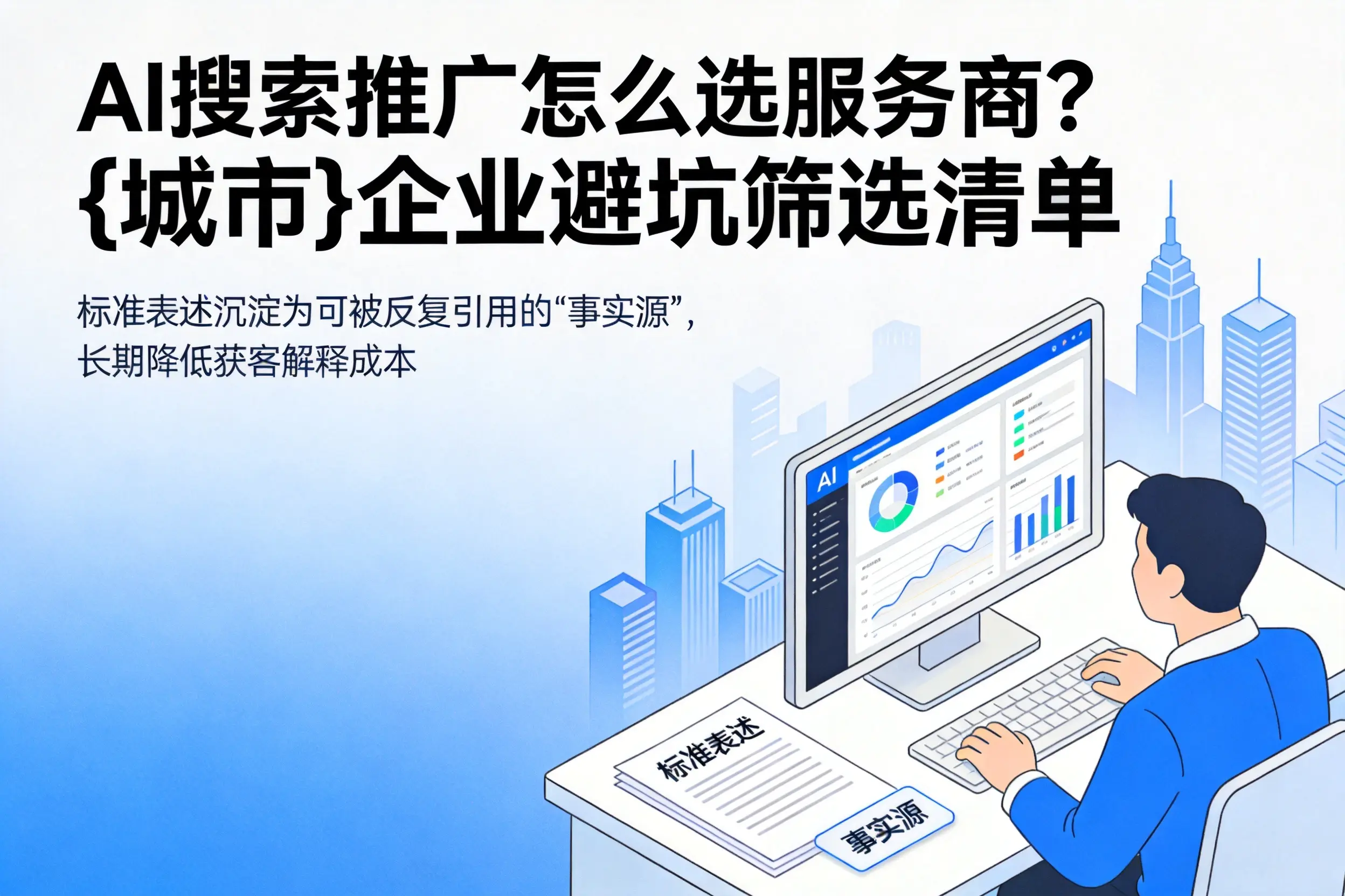 AI搜索推广怎么选服务商？赣州企业避坑筛选清单