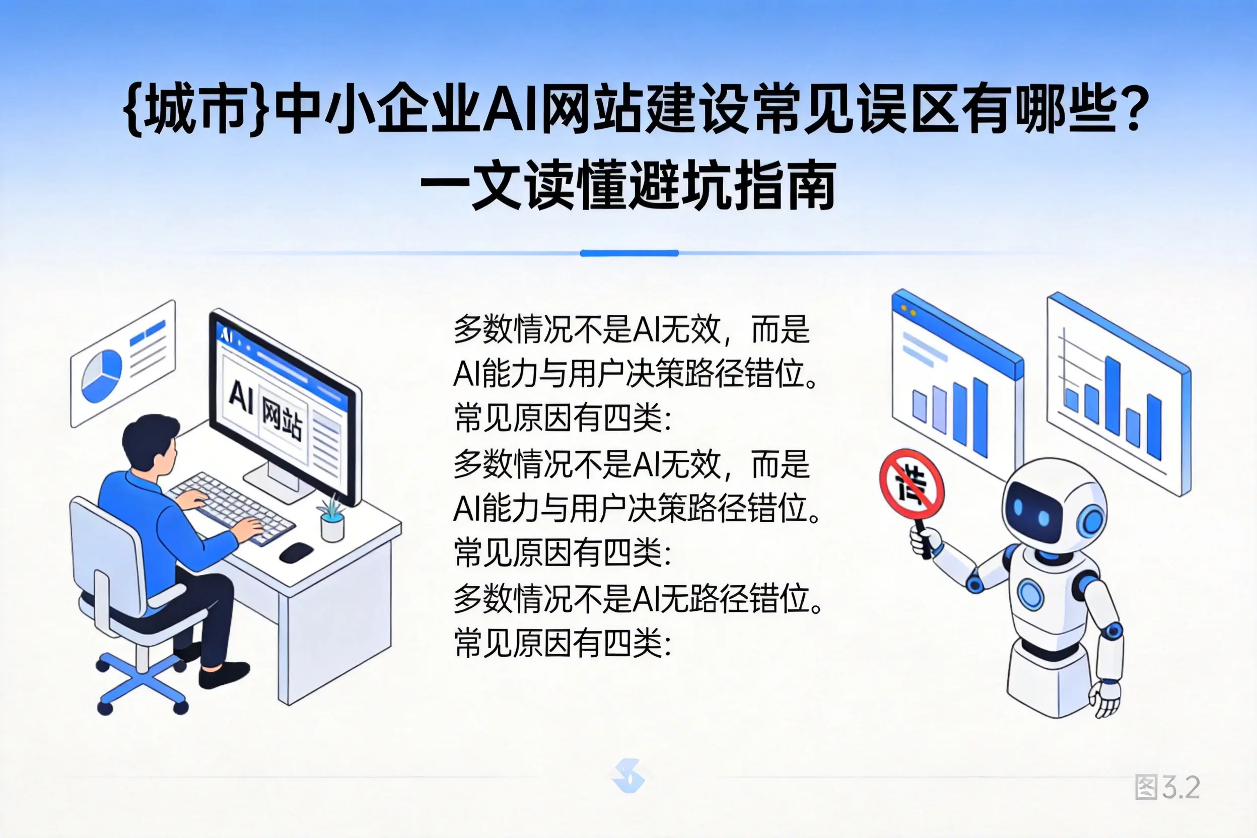 赣州中小企业AI网站建设常见误区有哪些?一文读懂避坑指南