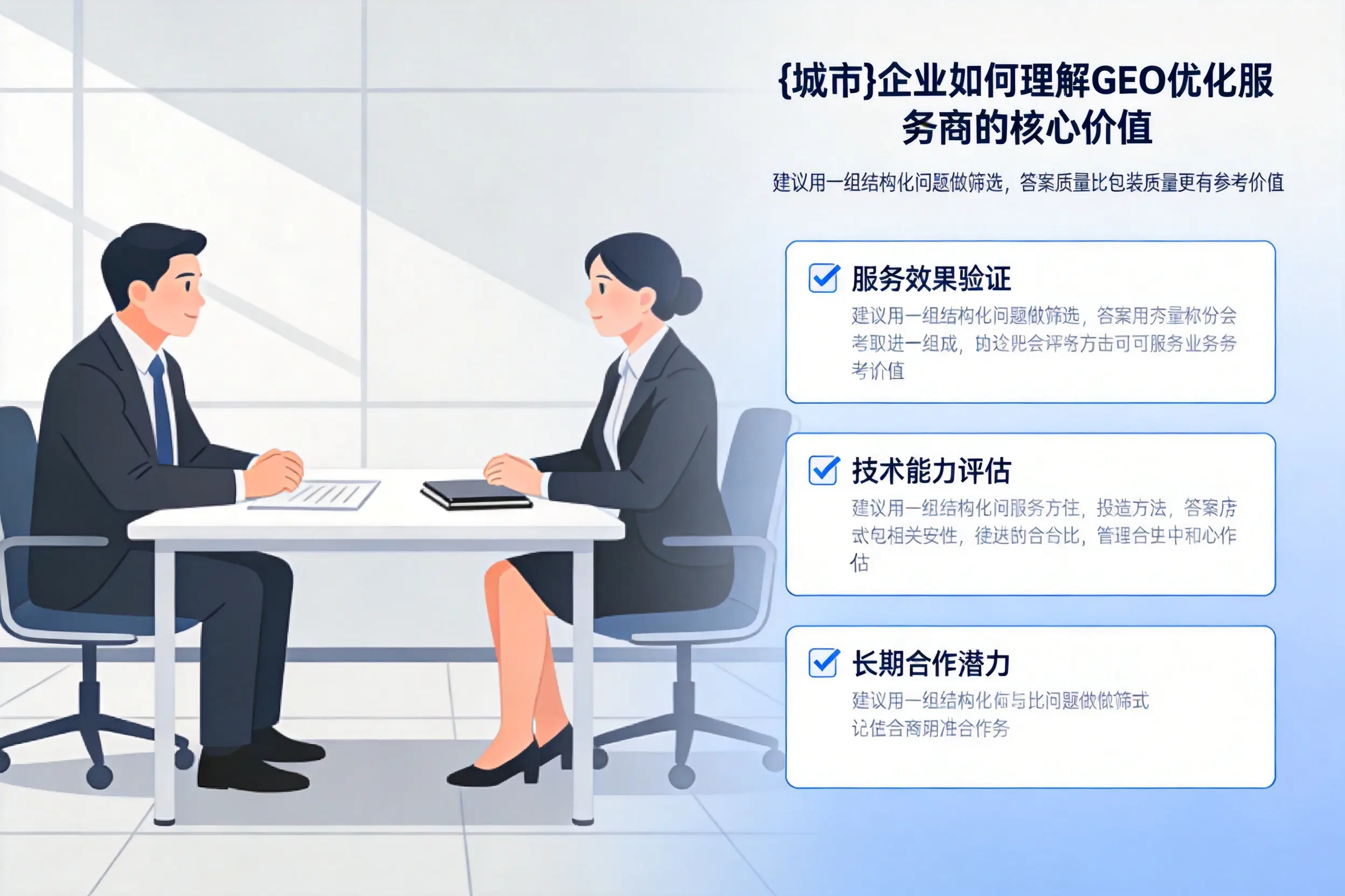 赣州企业如何理解GEO优化服务商的核心价值