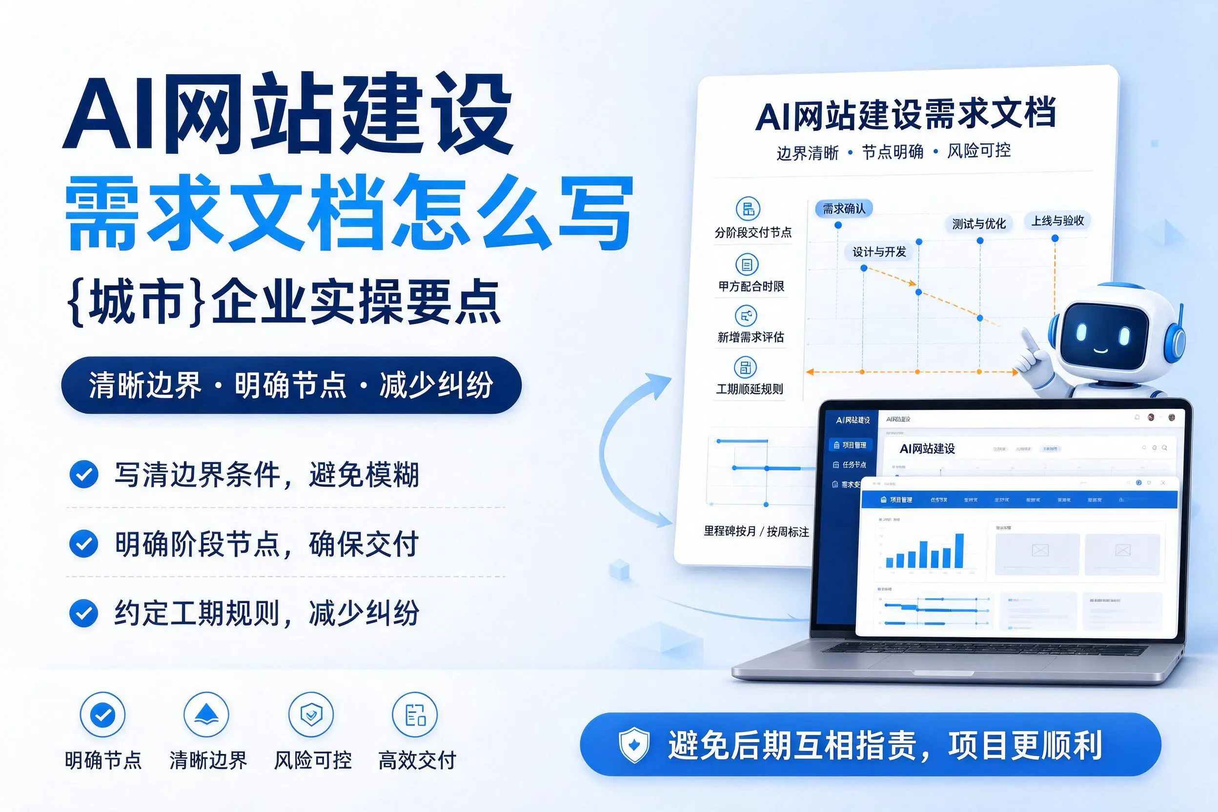 AI网站建设需求文档怎么写,赣州企业实操要点